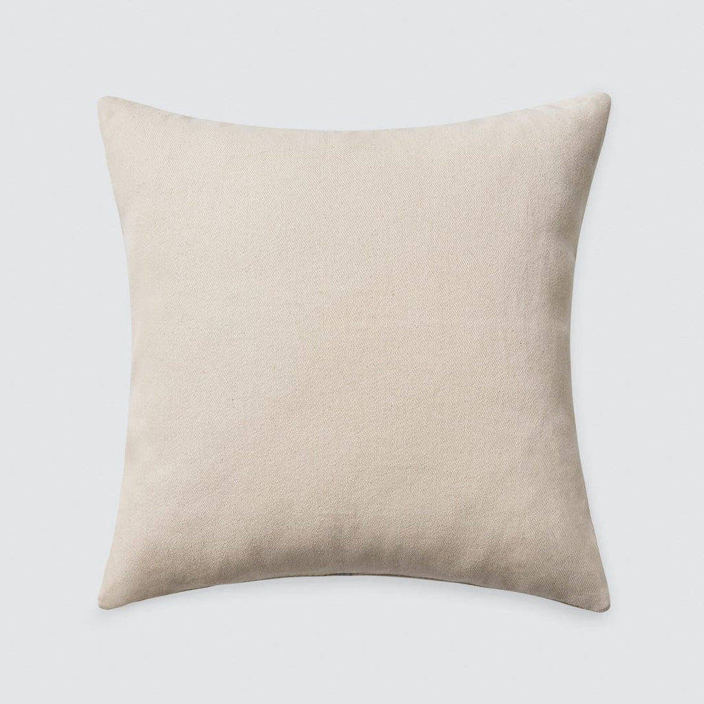 Cotton back of pillow, stone-blue