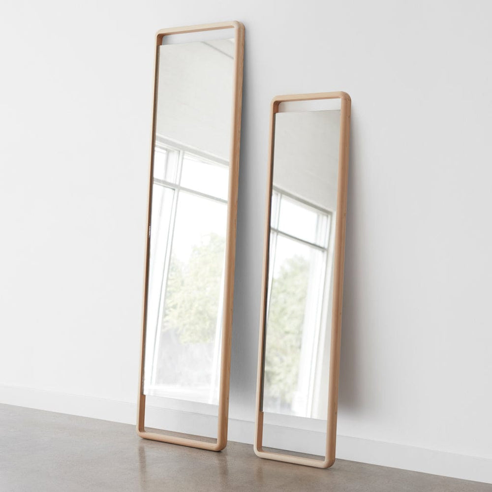 Hinoki Wood Standing Mirrors in Multiple Sizes