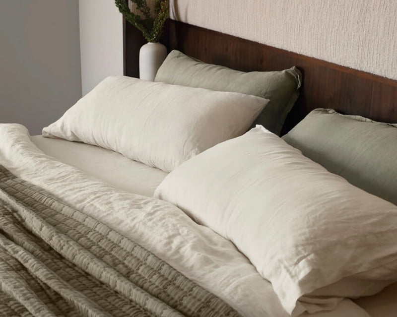 Linen Bedding Care image
