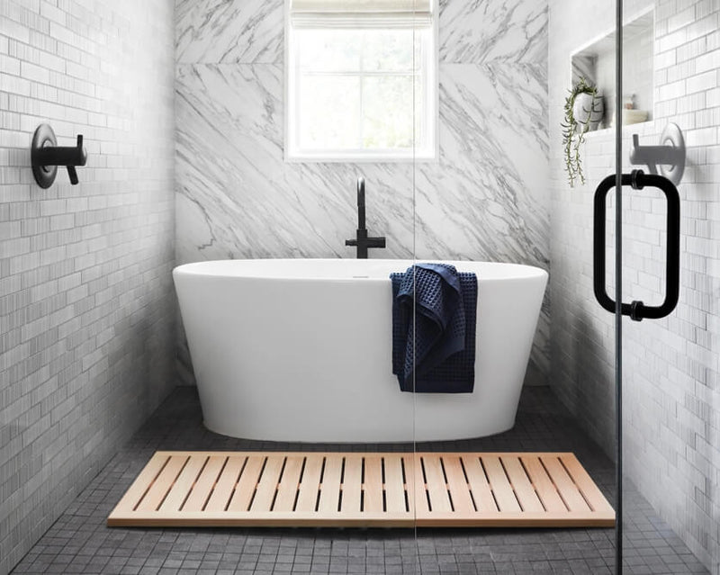 Bath Mats vs. Bath Rugs image