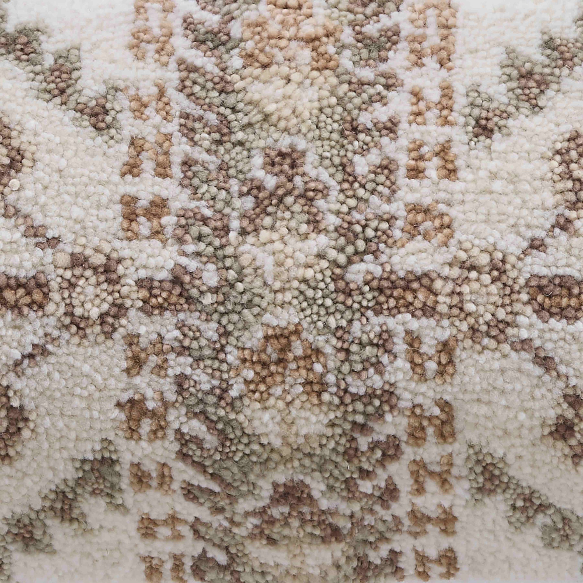 Emilia Hand-Knotted Lumbar Pillow - Sage, 12x48