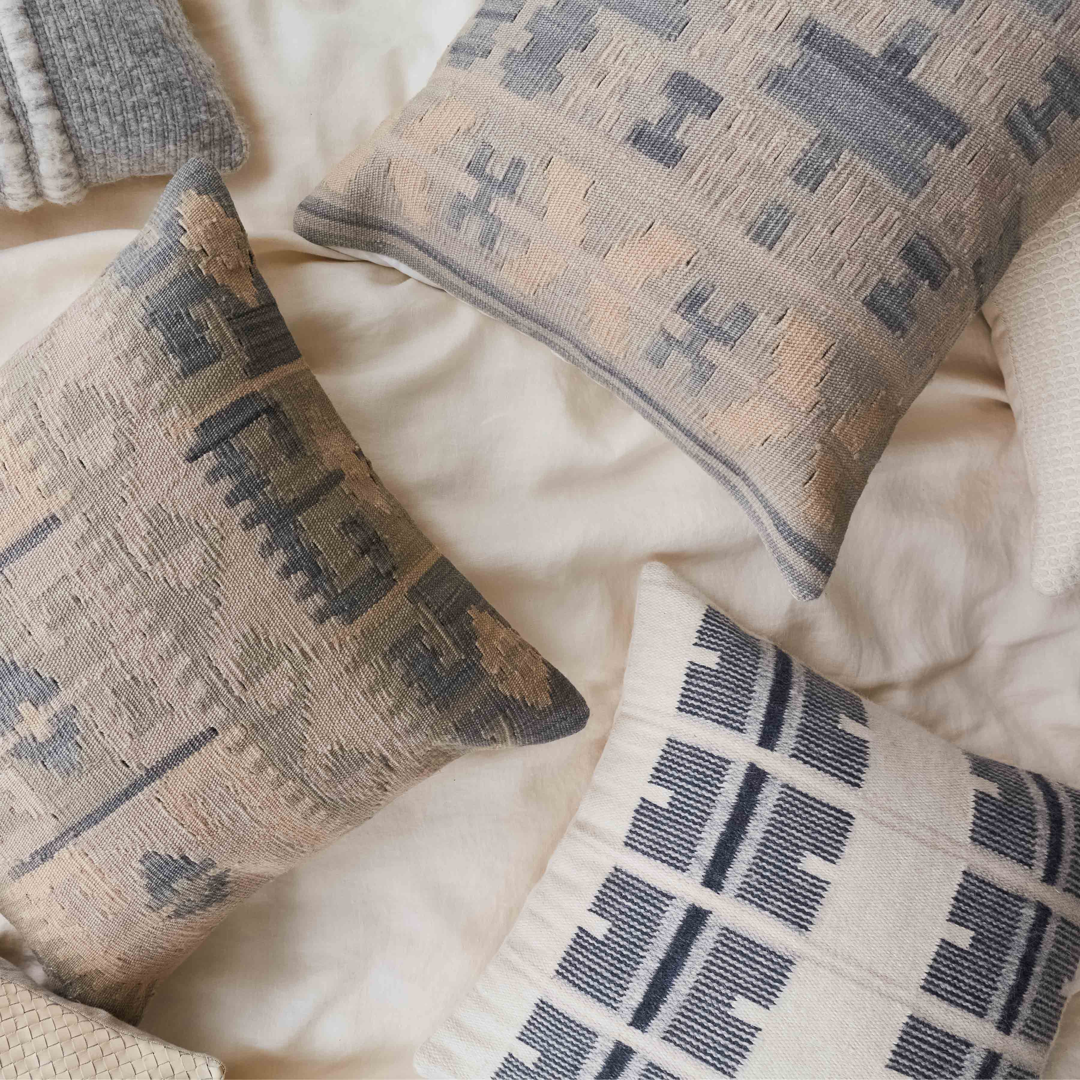 Handwoven Wool Kilim Pillow | The Citizenry