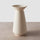 Ceramic vase handcrafted in Chile, white