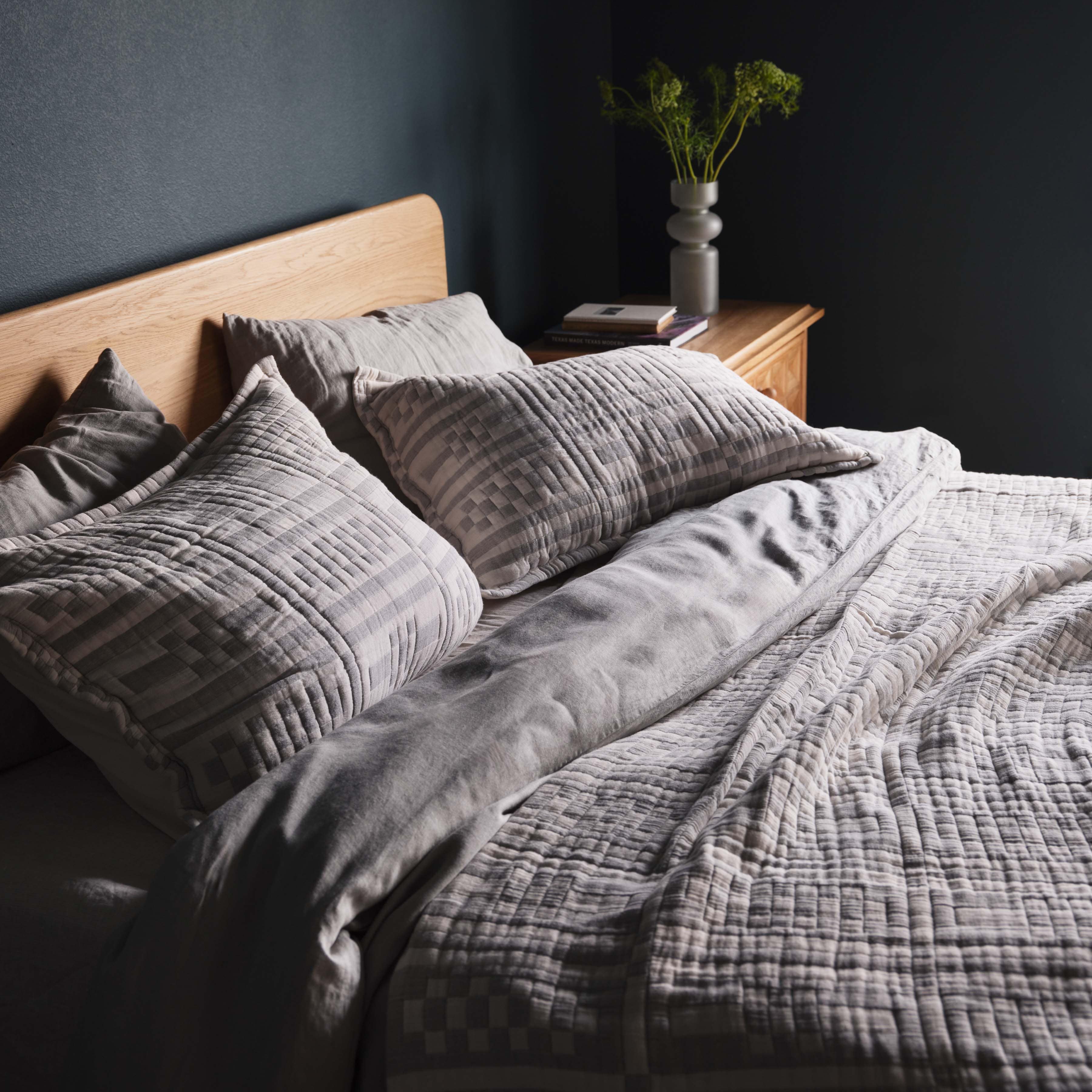 Alegria Organic Cotton Quilted Bed Blanket - Thumbnail 5