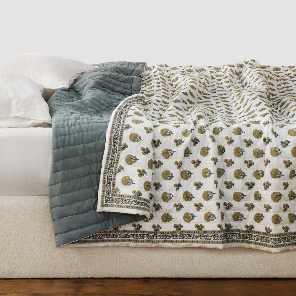 Amelia Block Print Quilt