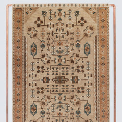botanical area rug, clay