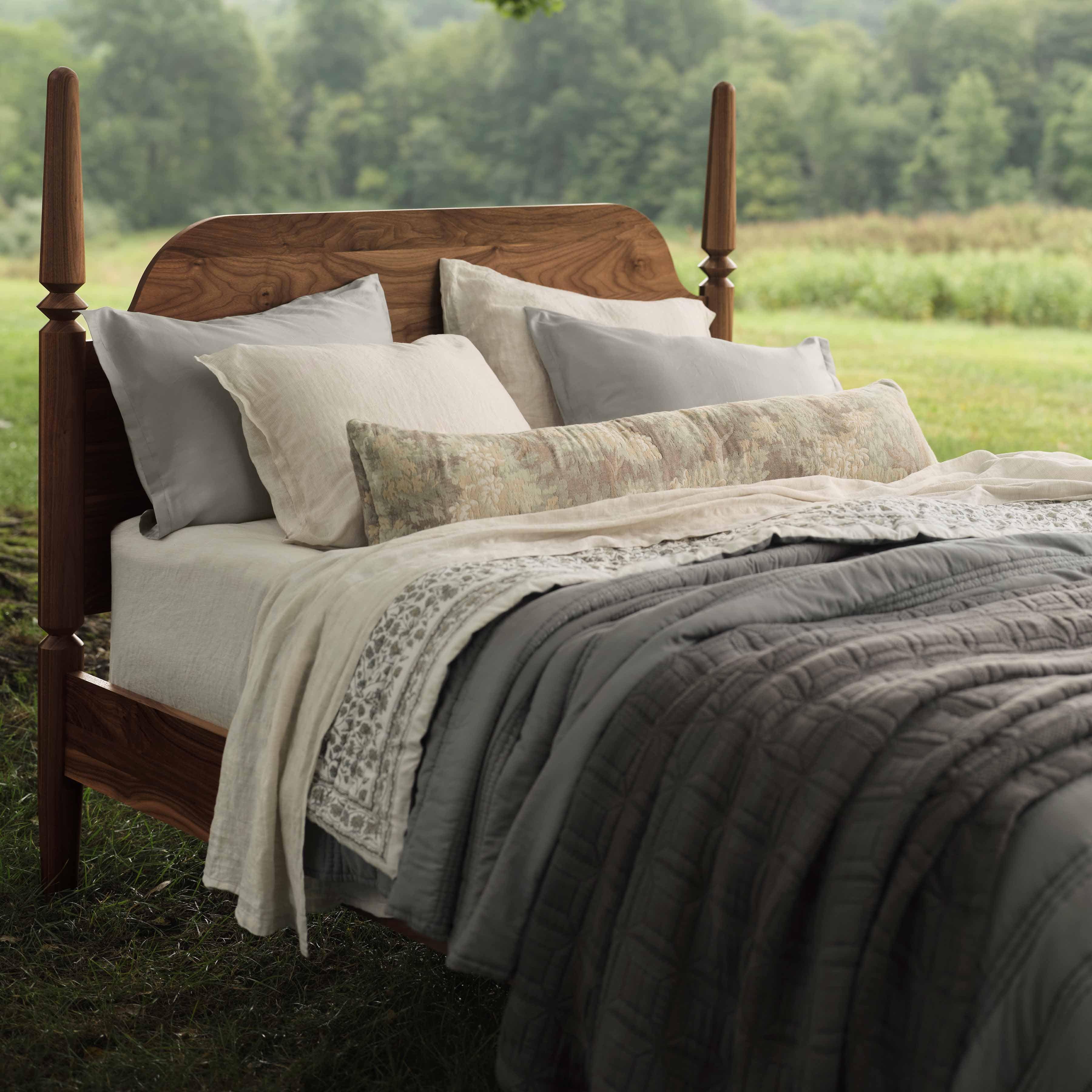 Jangal Jacquard Lumbar Pillow - Thumbnail 3