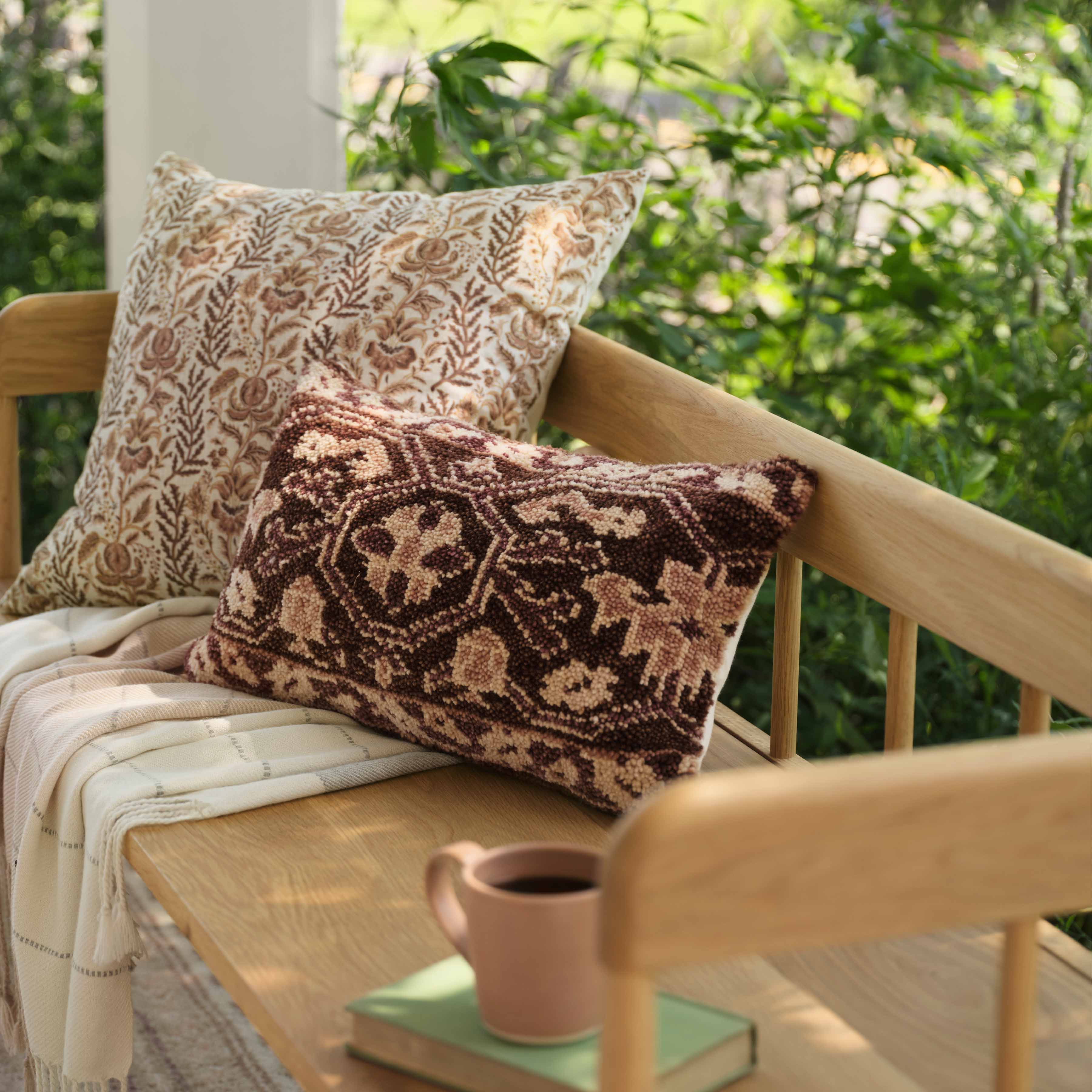 Sylvia Hand-Knotted Small Lumbar Pillow – The Citizenry