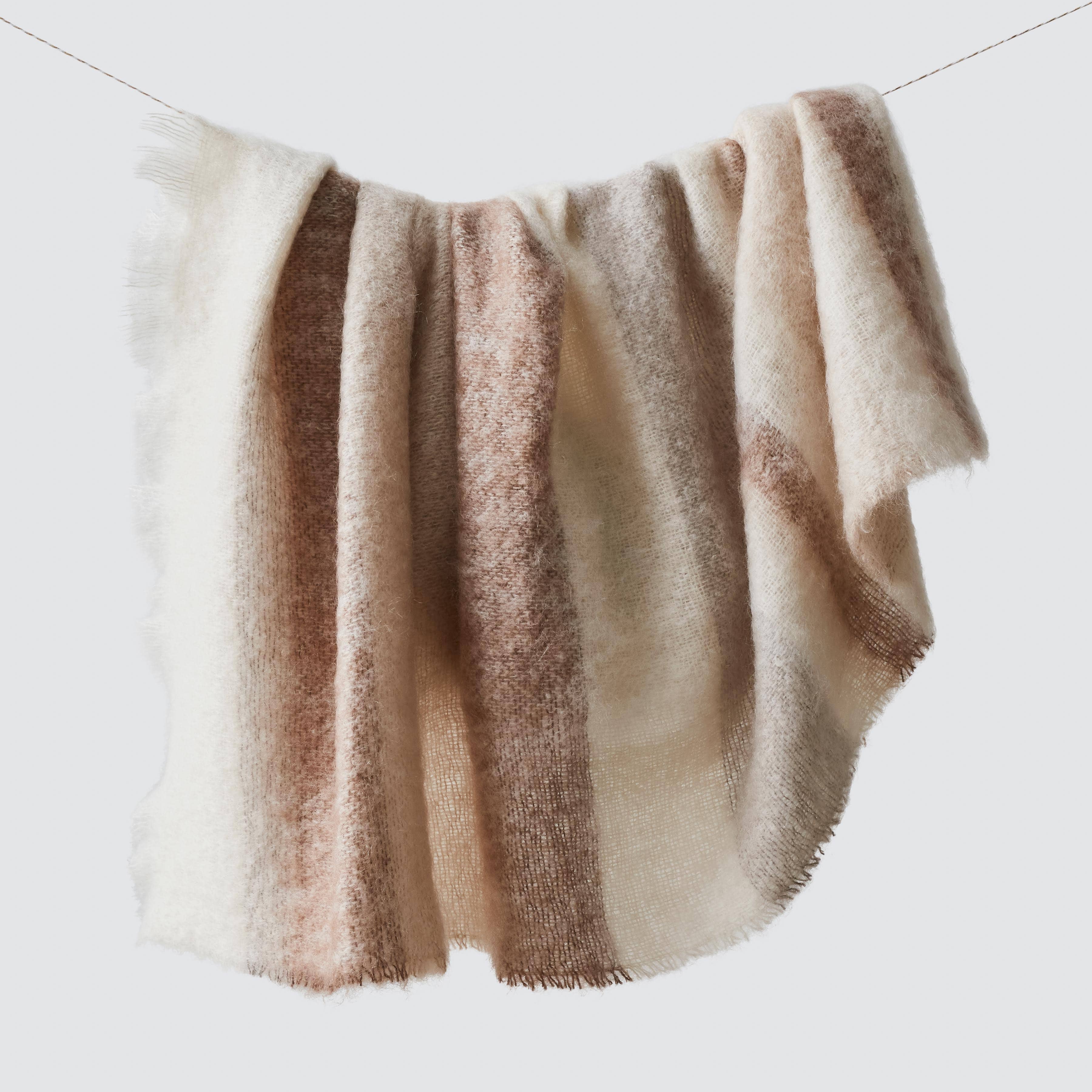 Handwoven Mohair Throw | The Citizenry