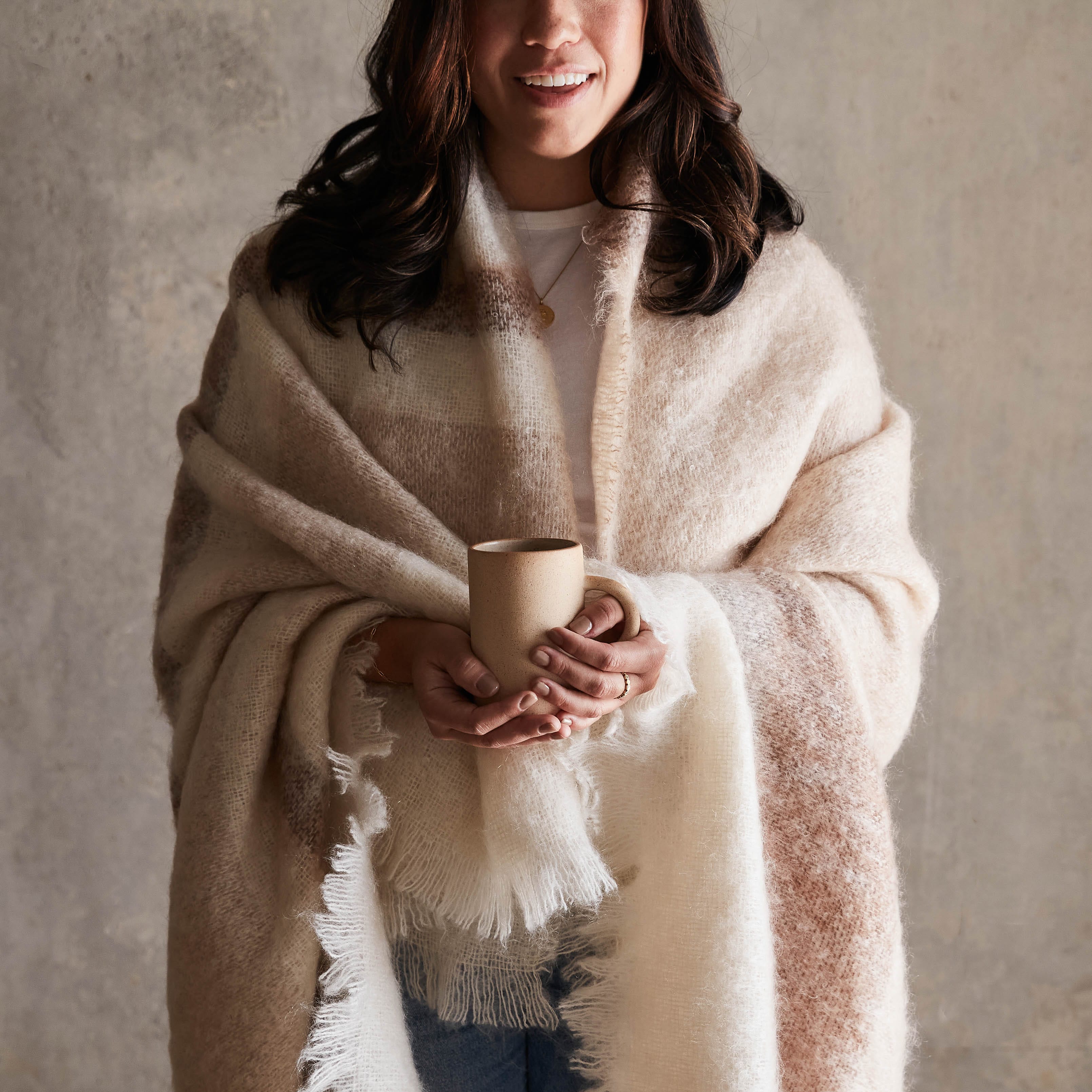 Handwoven Mohair Throw | The Citizenry