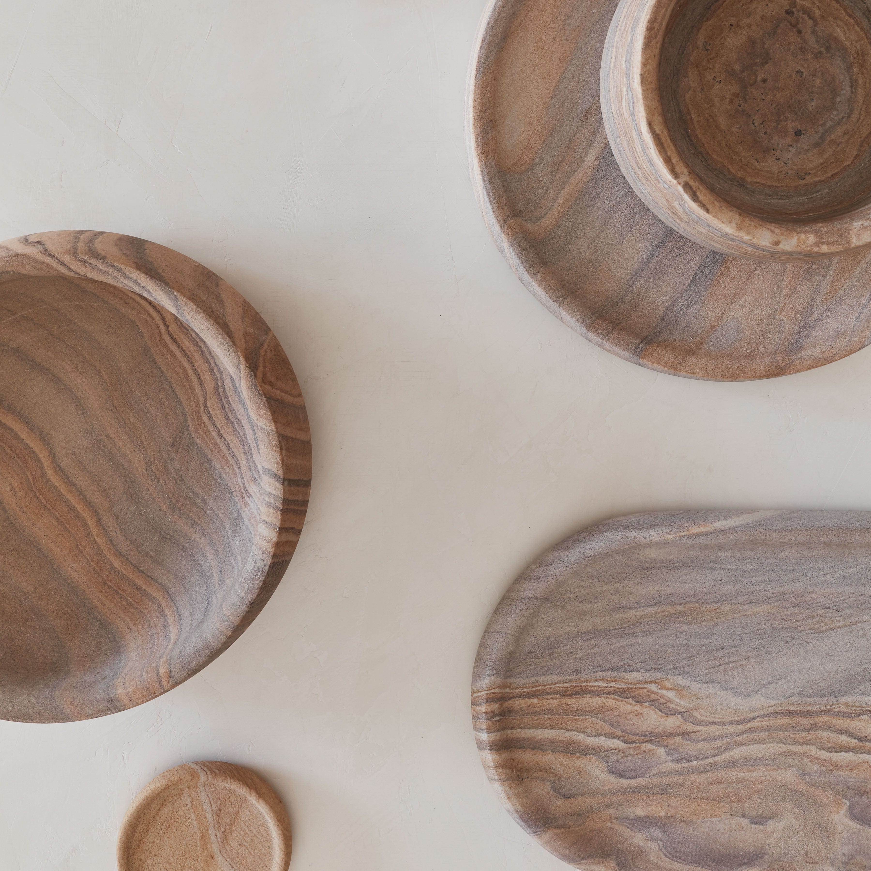 Eshana Sandstone Tray - Thumbnail 2