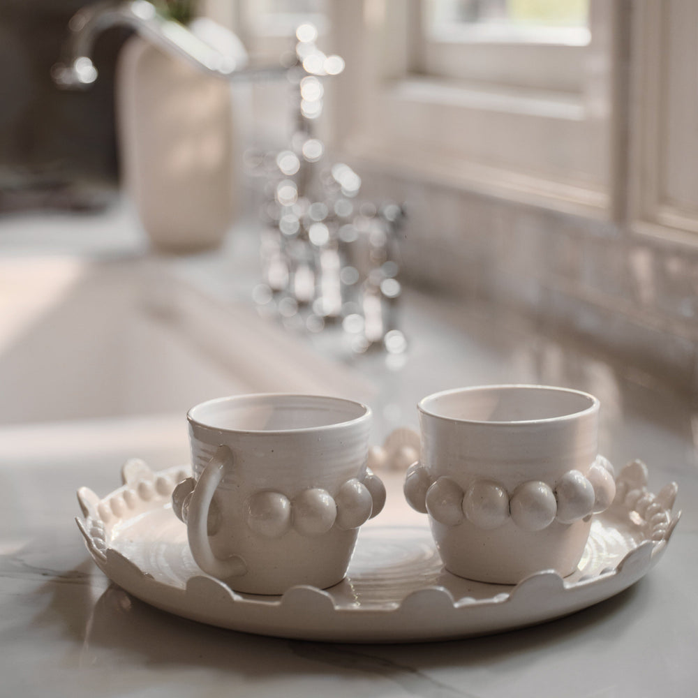 Flores Ceramic Mug - Set of 2