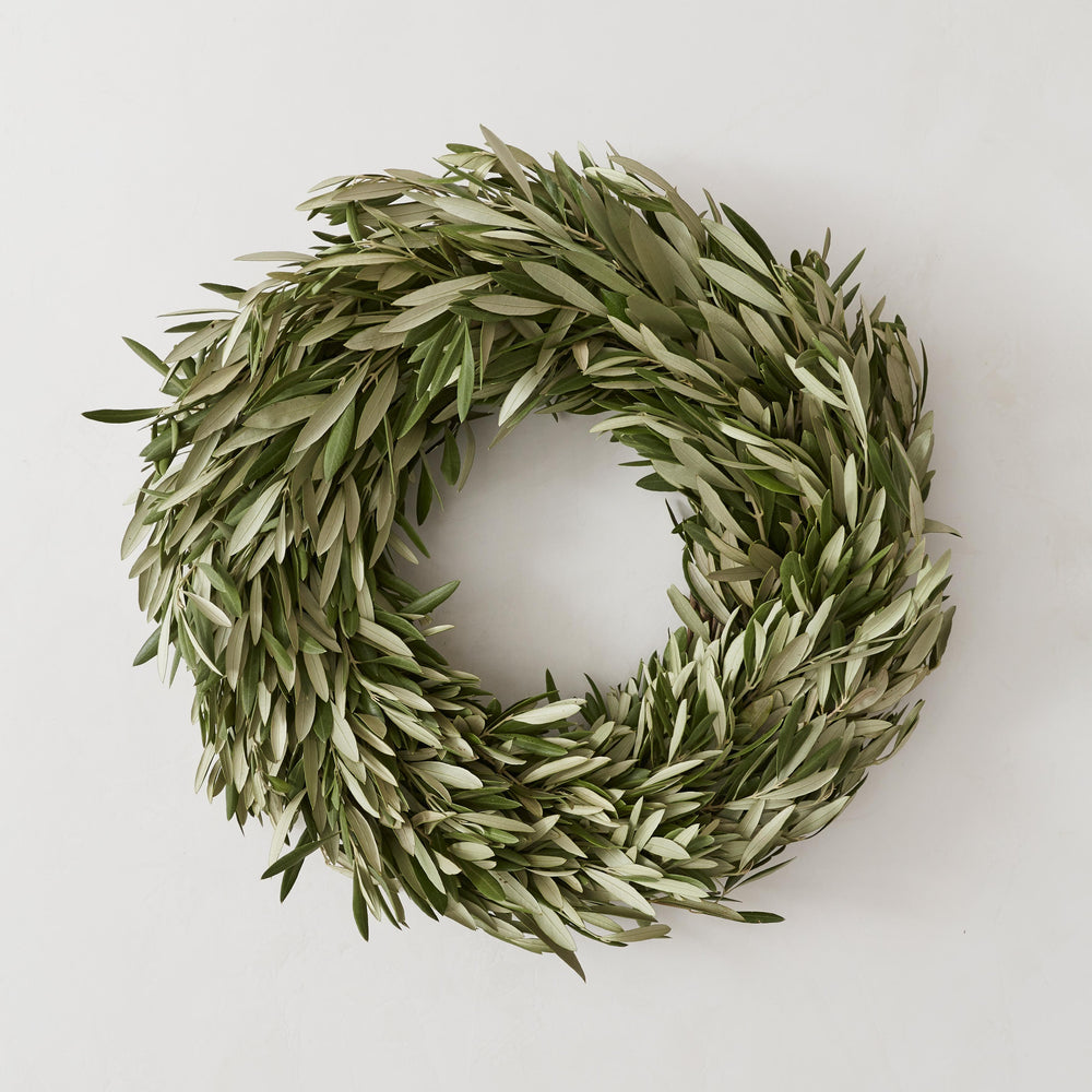 Fresh Olive Wreath
