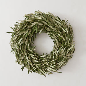 Fresh Olive Wreath