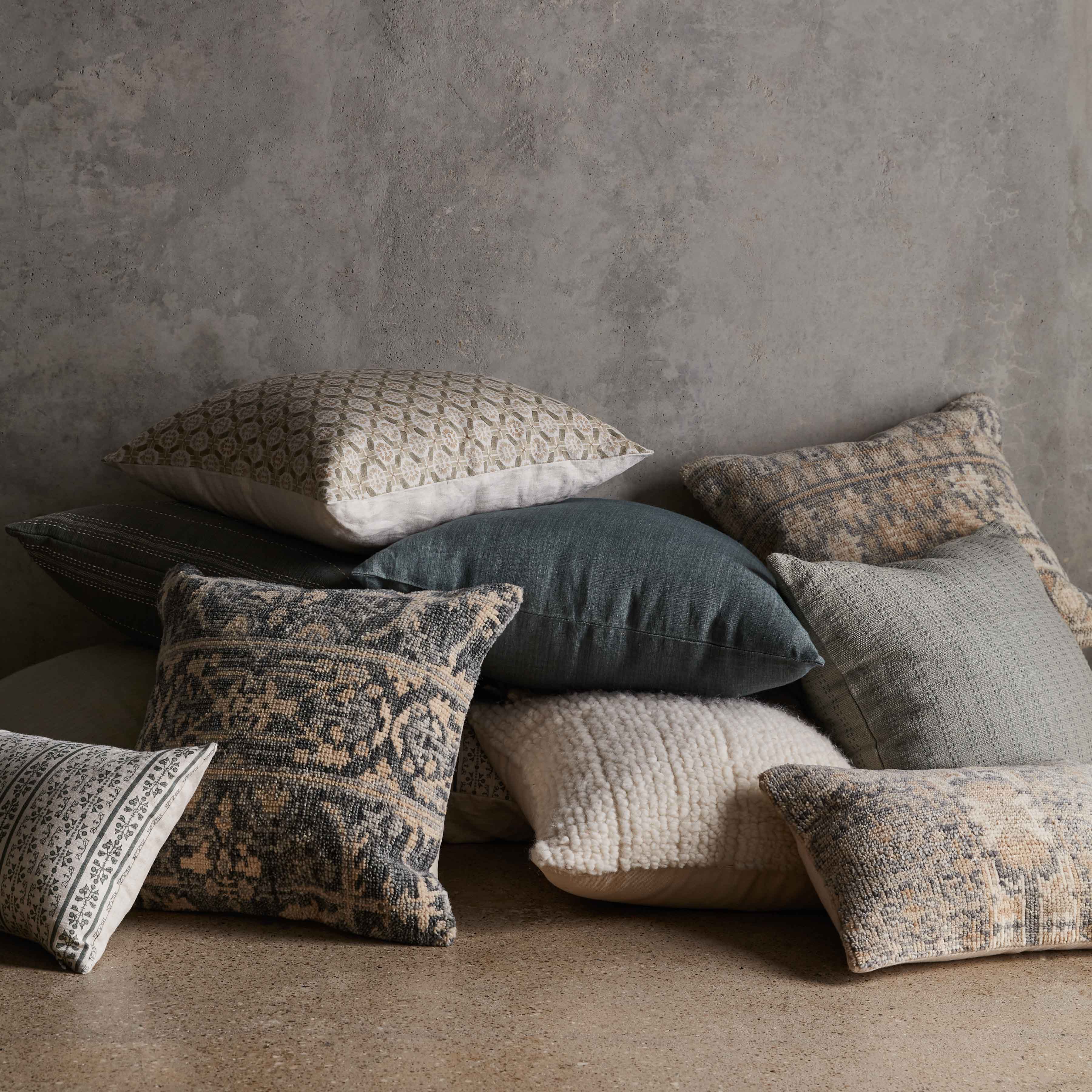 Krisha Hand-Knotted Lumbar Pillow – The Citizenry