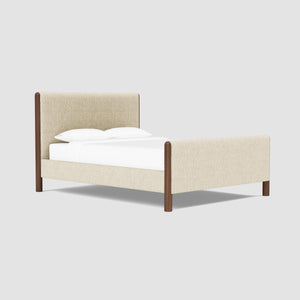 Laurel Bed with High Footboard