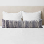 Lorena Lumbar Pillow in Blue Ombre | Handwoven Accent Pillows – The ...