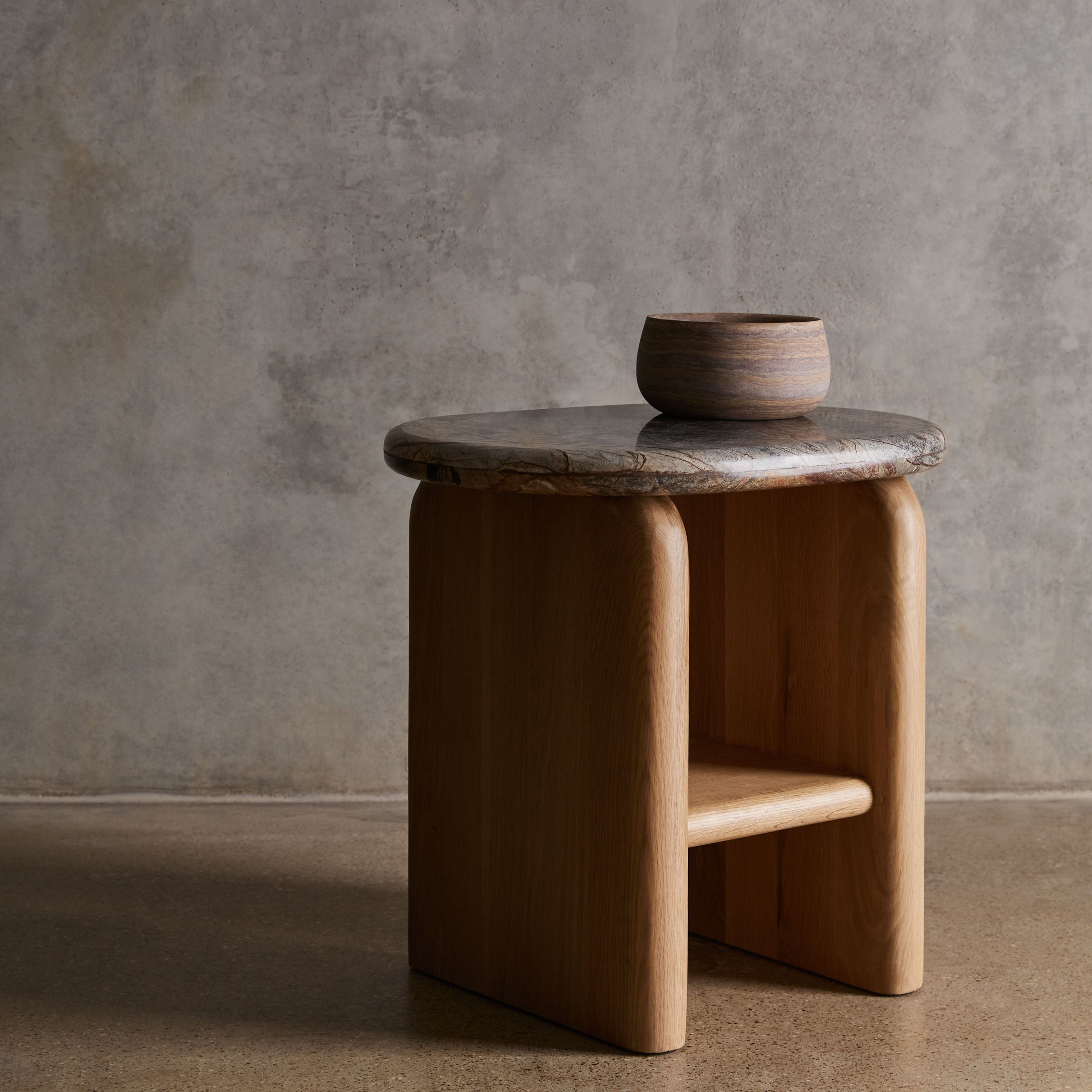 Mayra Marble Side Table – The Citizenry