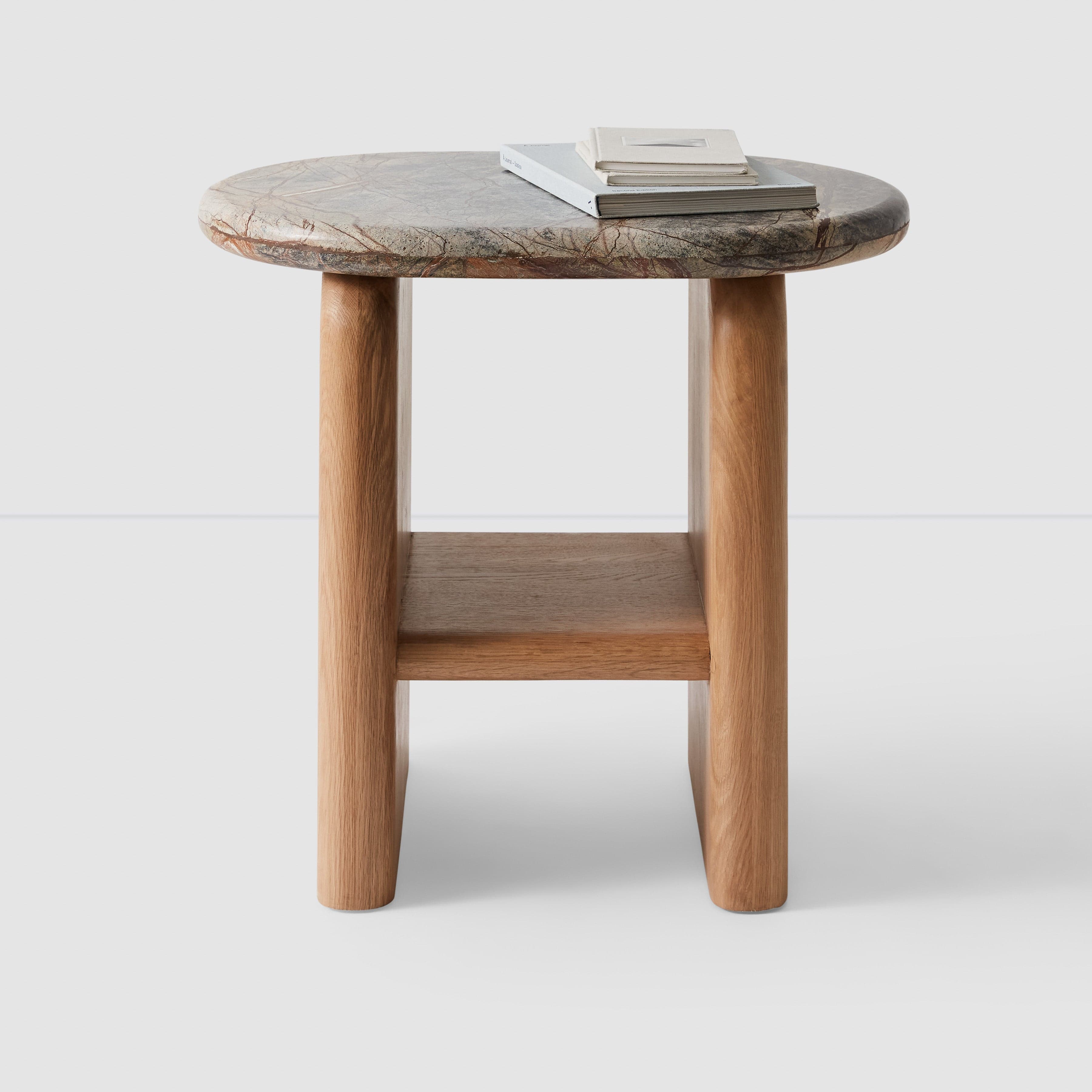 大理石風 Marble Side Table 直径47cm 4colors⁄大理石サイドテーブル
