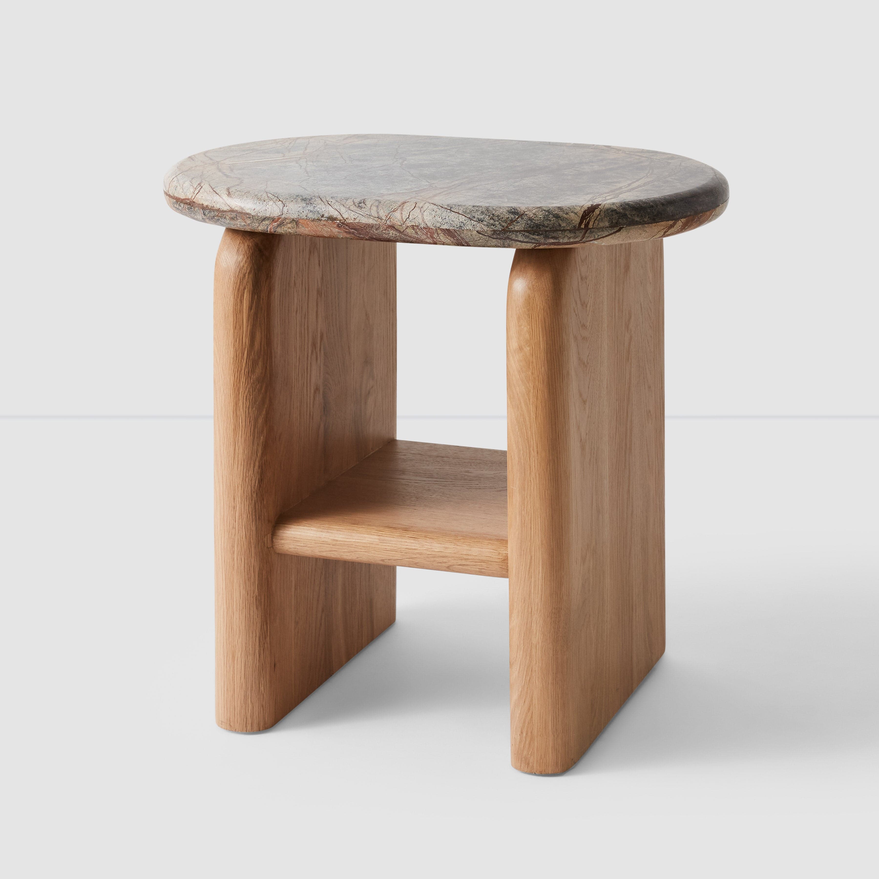 Mayra Marble Side Table – The Citizenry