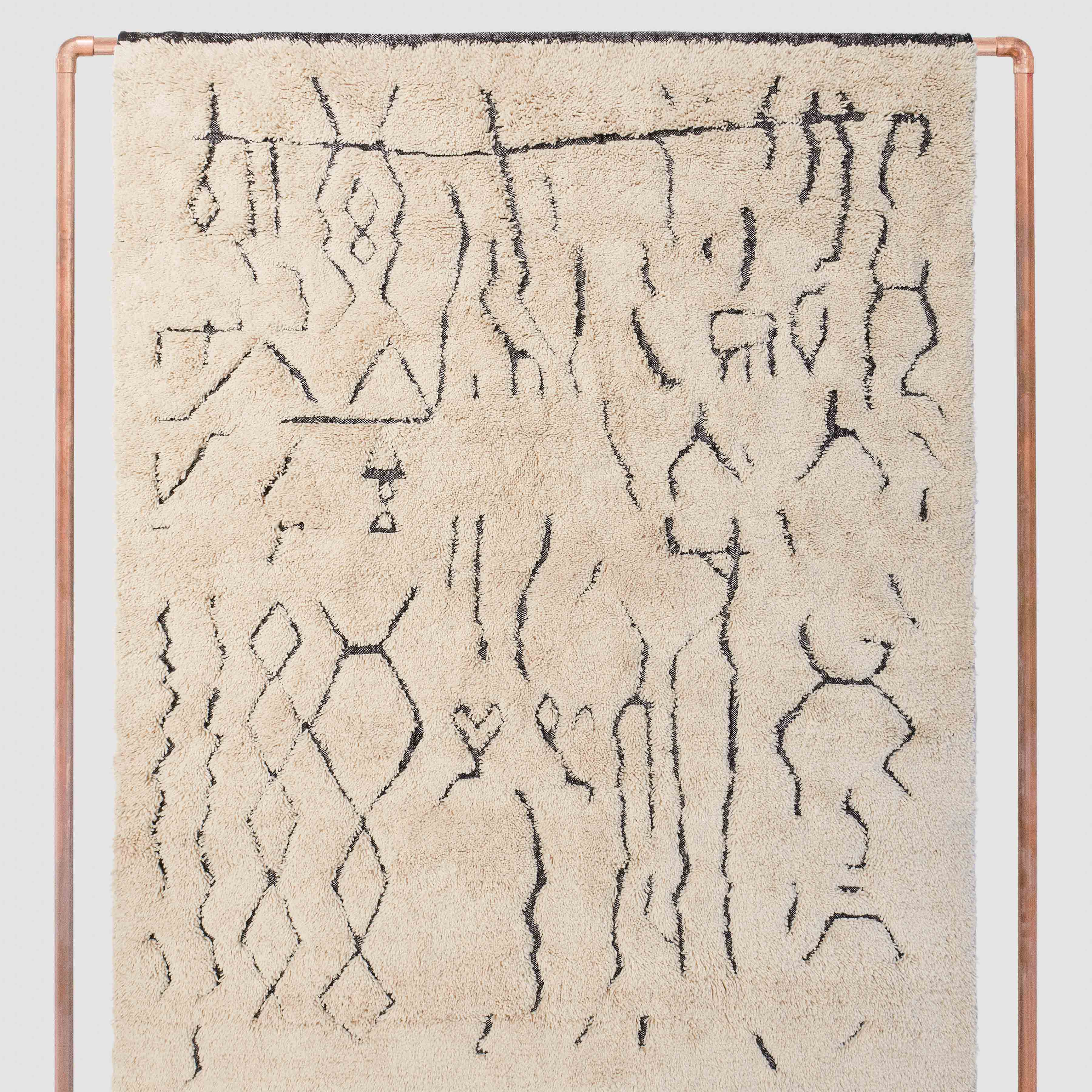 Nahla Hand-Knotted Beni Ourain Area Rug – The Citizenry