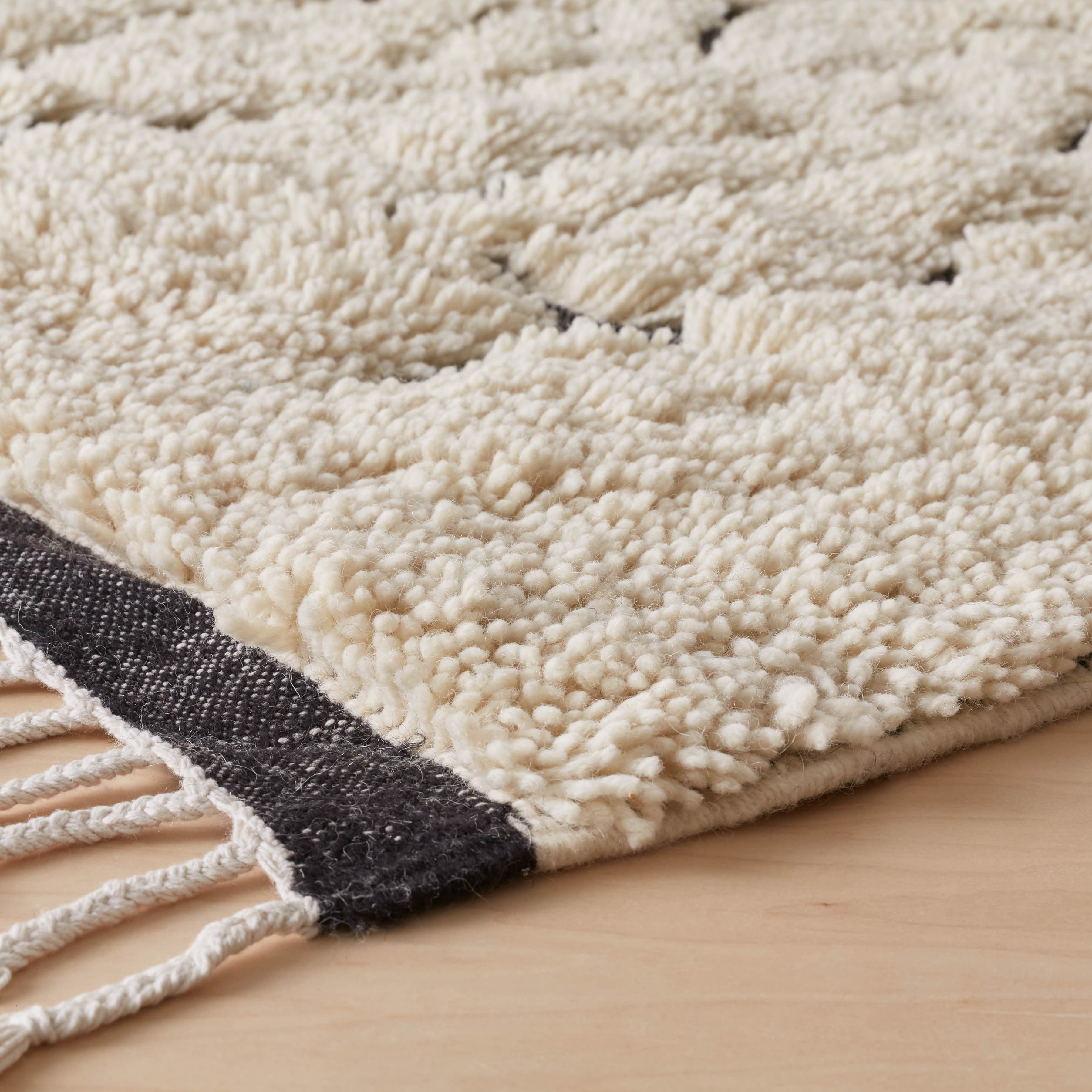 Nahla Hand-Knotted Beni Ourain Area Rug – The Citizenry