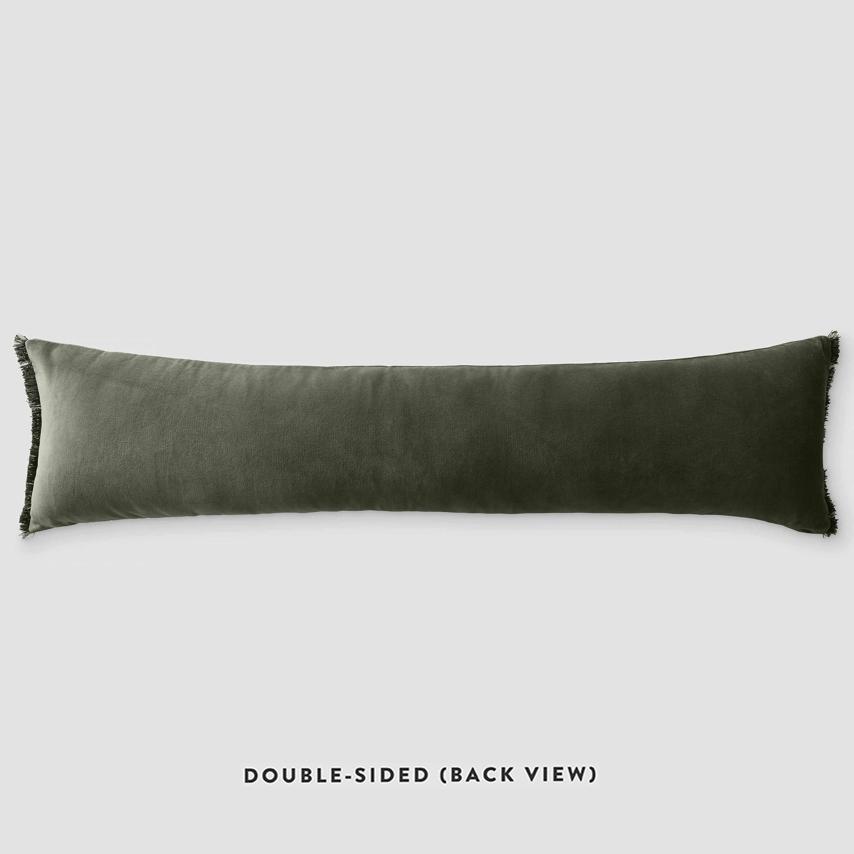Naveta Velvet Lumbar Pillow - Thumbnail 2