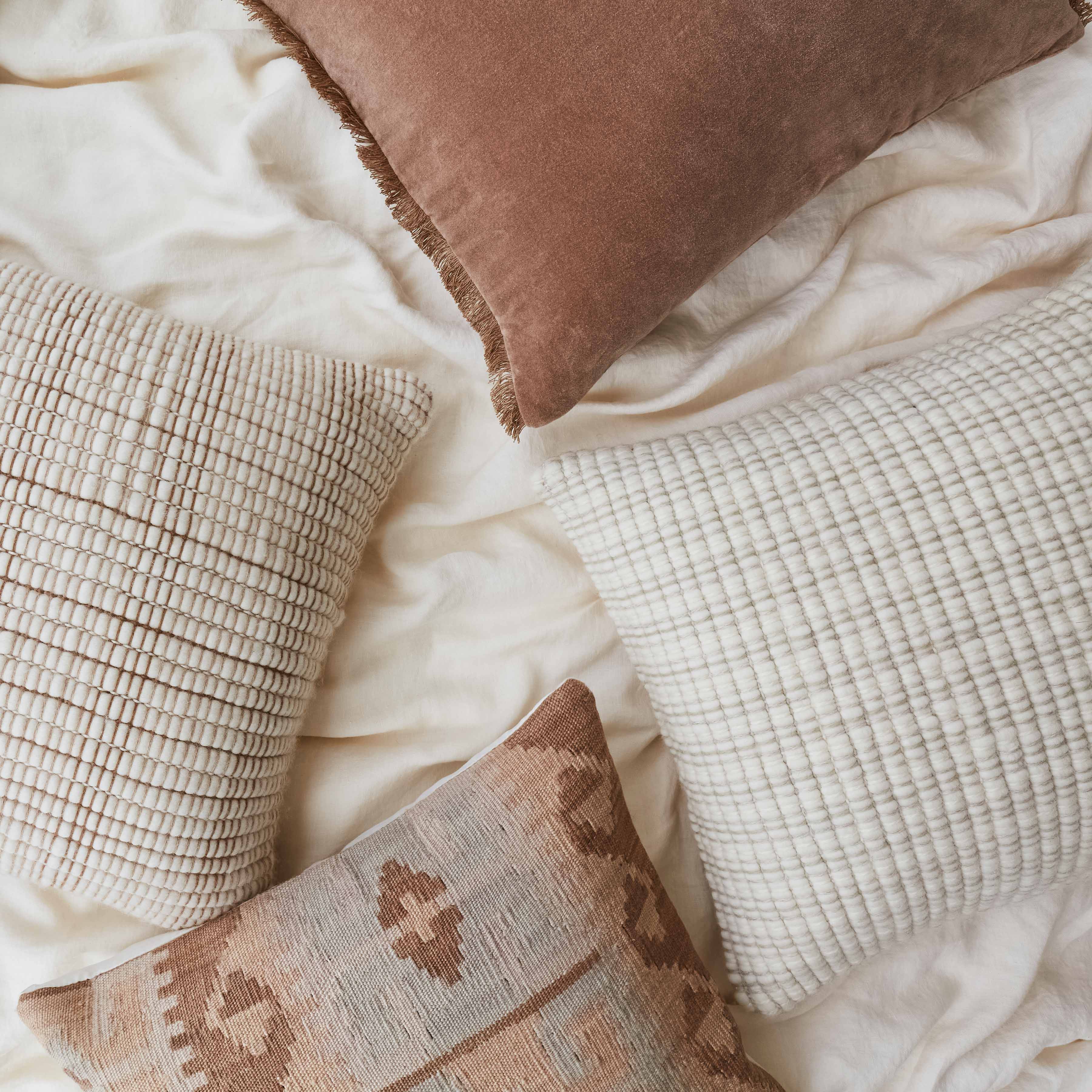 Handwoven Wool Pillow | The Citizenry