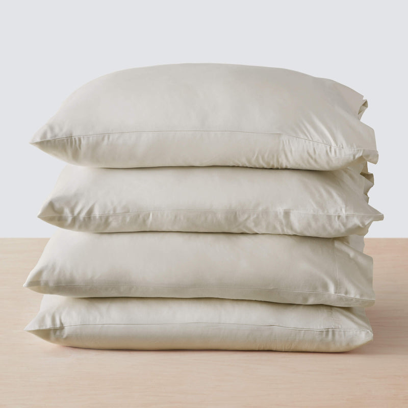 Organic Resort Cotton Bed Sheet Set | Full | Solid Sand - The Citizenry