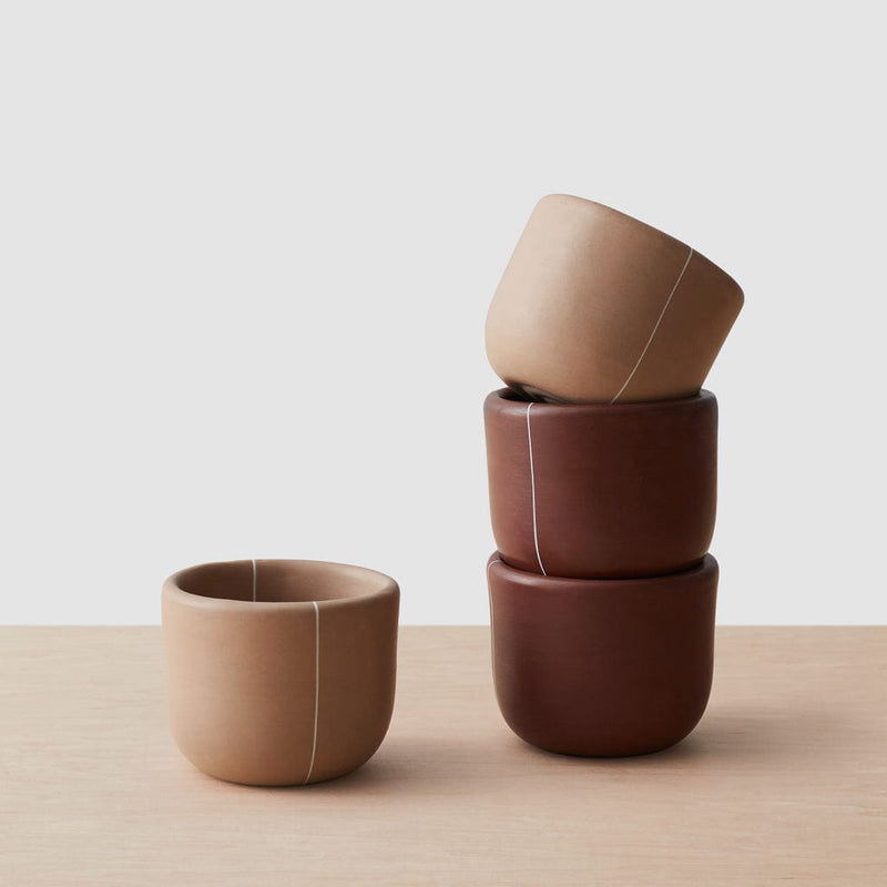 Original NY Coffee Cup (Espresso-Size Ceramic Version) Boxed Set of 4