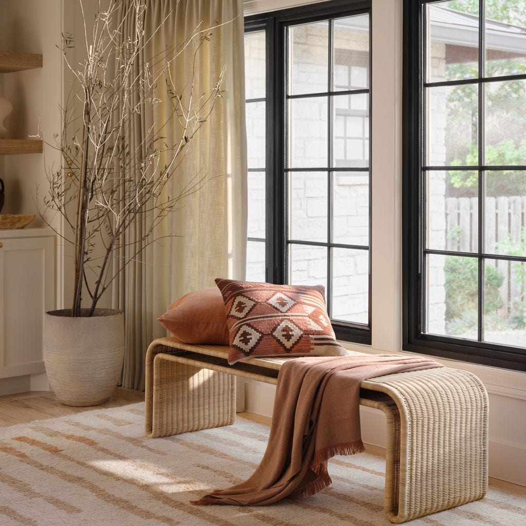 Prisha Handwoven Linen Pillow | The Citizenry