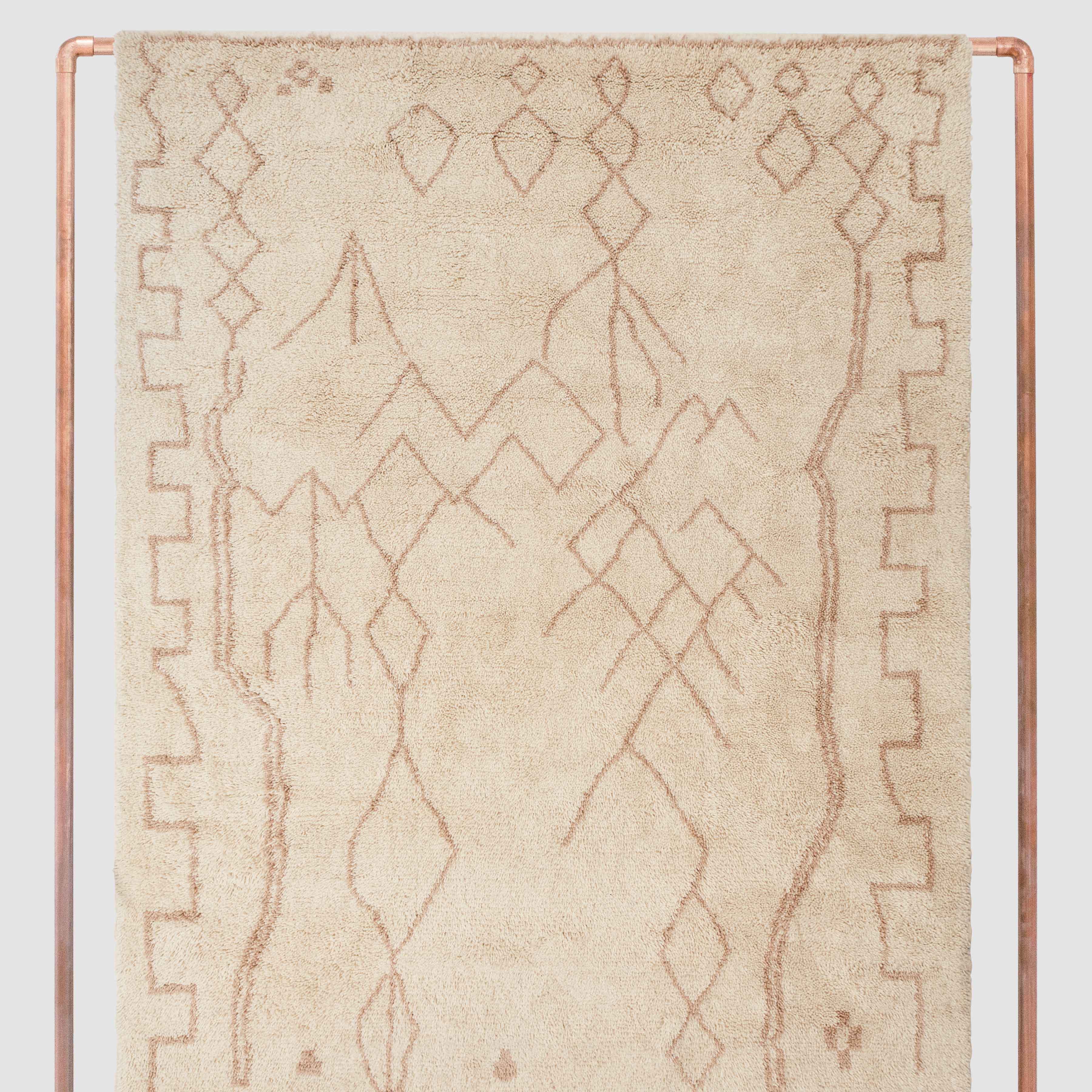 Rahim Hand-Knotted Beni Ourain Area Rug – The Citizenry