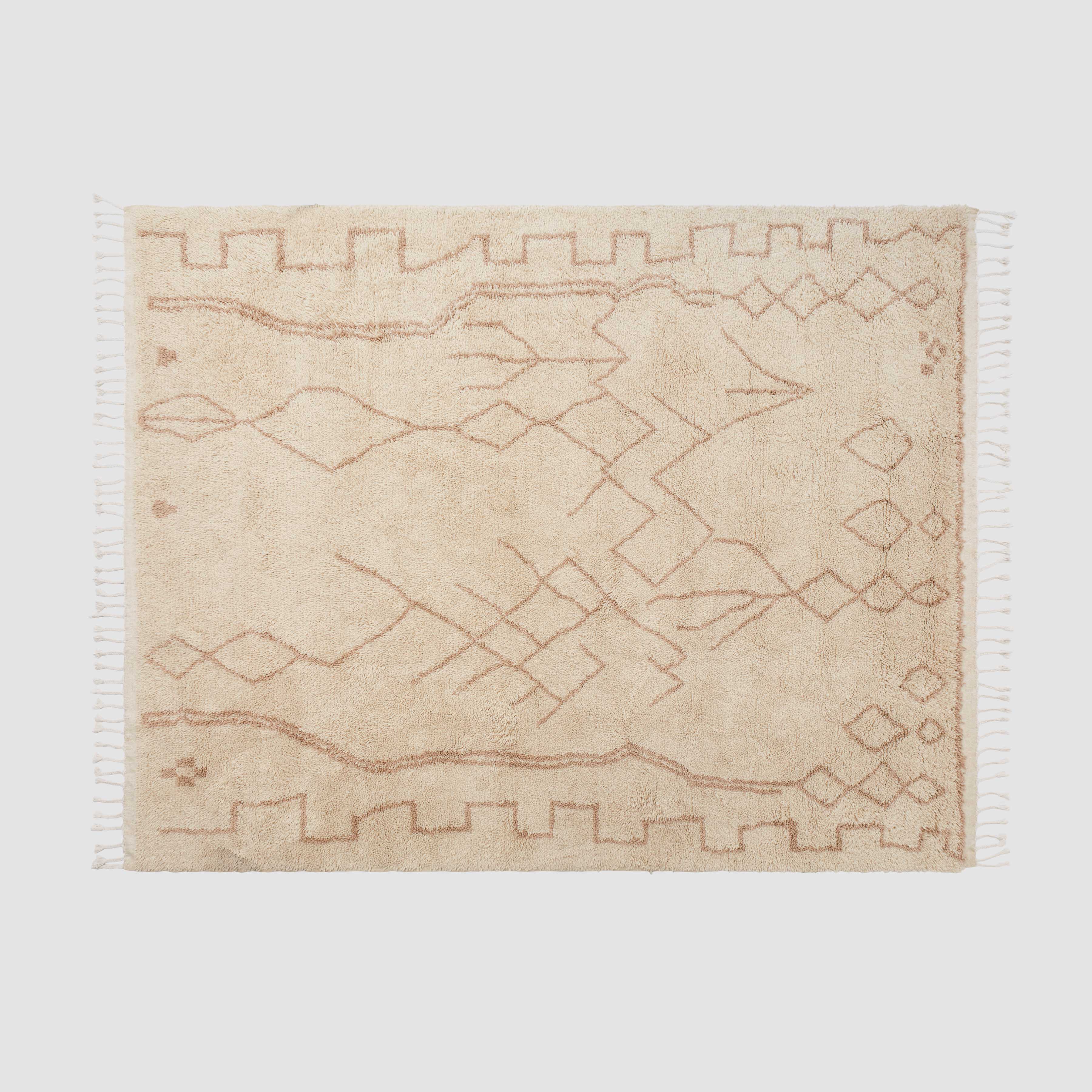 Rahim Hand-Knotted Beni Ourain Area Rug – The Citizenry