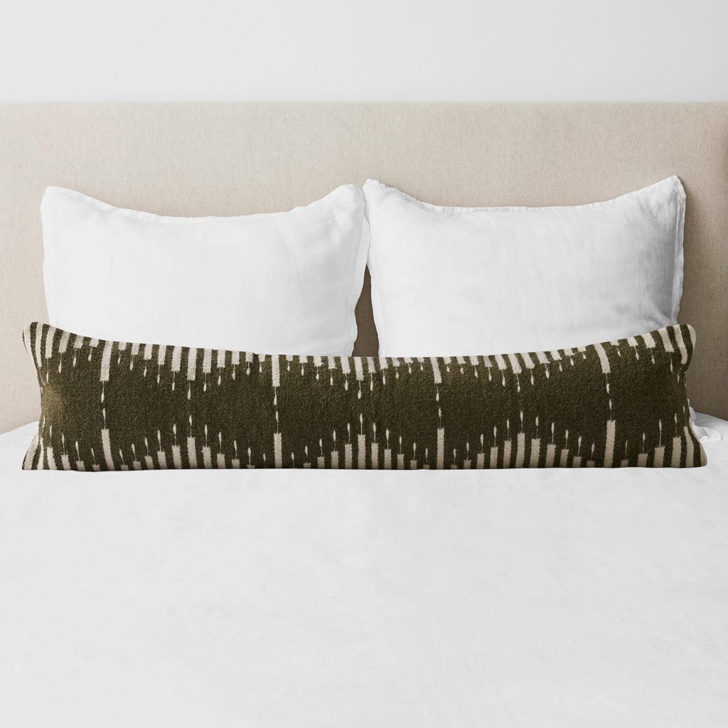 Viento Lumbar Pillow - Olive