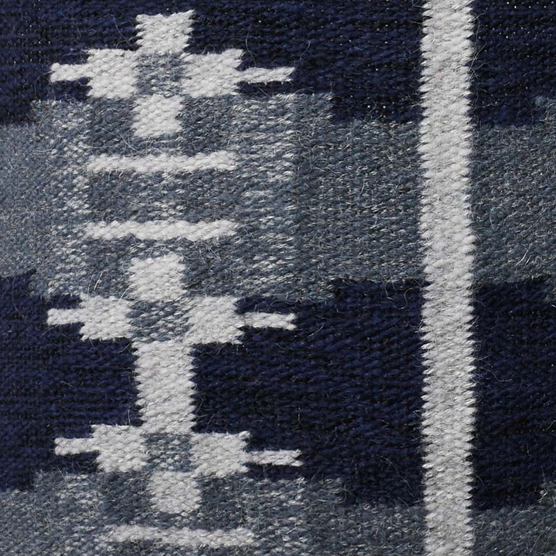Detail of pattern, navy
