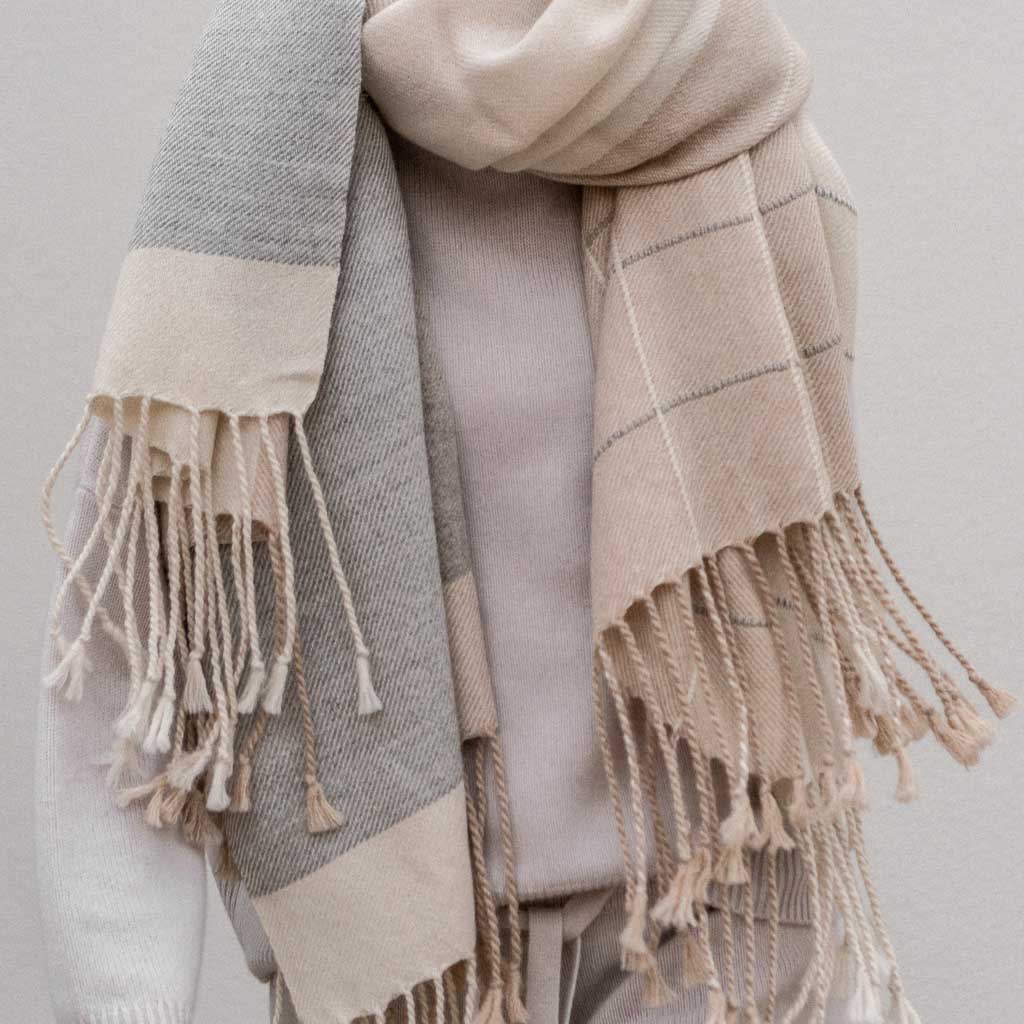 100% Alpaca Handwoven Throws | Aurora Alpaca Throw – The Citizenry