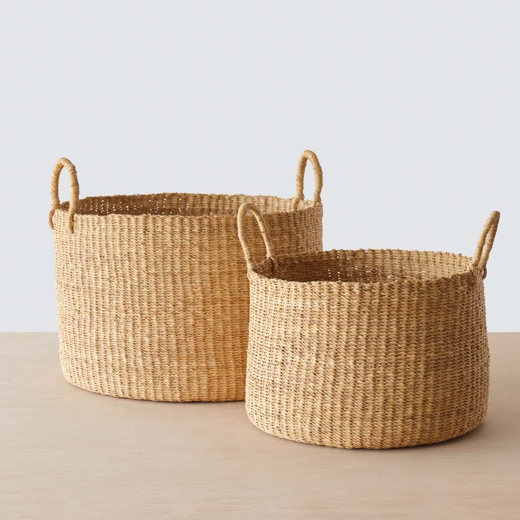 Bolga Floor Baskets - Thumbnail 5