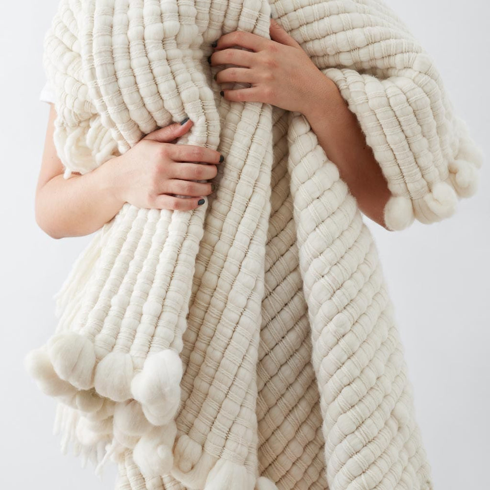 Luxe Soft Blanket | Color Name Block