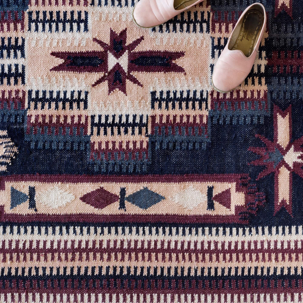 Keya Flatweave Area Rug | The Citizenry