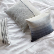Boho Ombre Indigo Throw Pillow, indigo