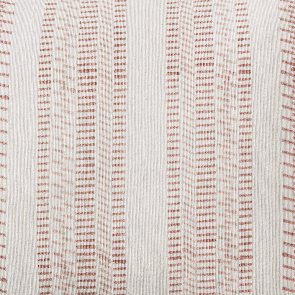 Stripe Block Print Design in Blush