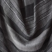 Close Up of Nevado Alpaca Blanket, charcoal