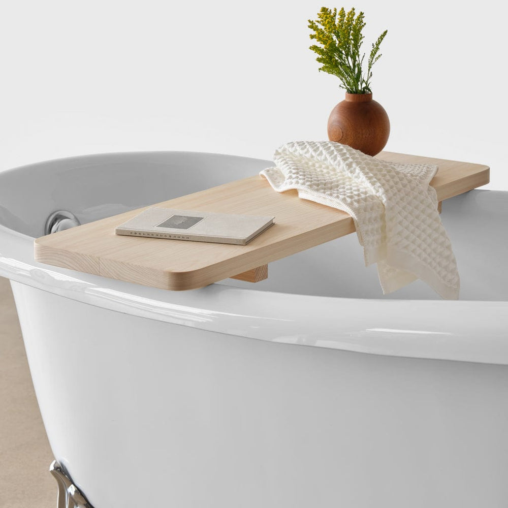Hinoki Wood Bath Mat | Medium | Light Wood - The Citizenry