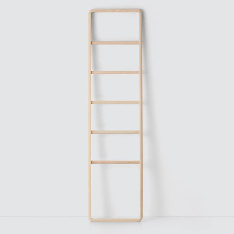 Modern light wood ladder, natural