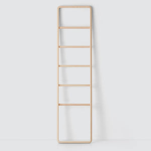 Modern light wood ladder, natural