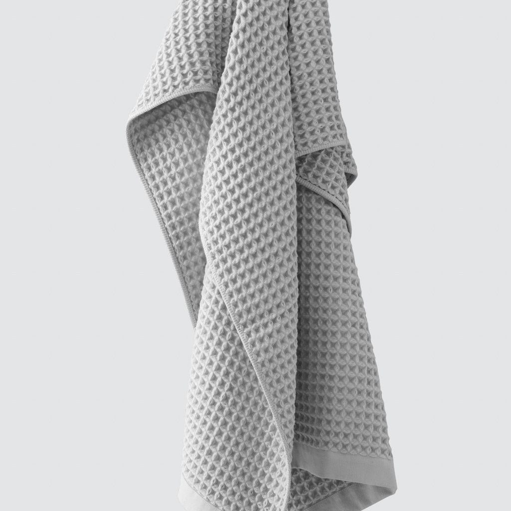 Imabari Waffle Towels - Light Grey, 2 Bath Towels