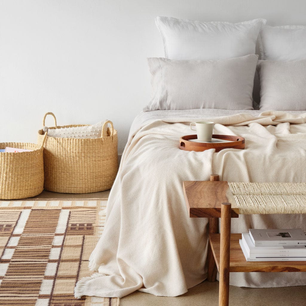 Handwoven Alpaca Bed Blanket | The Citizenry