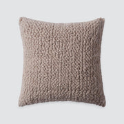 Alpaca blend pillow, stone