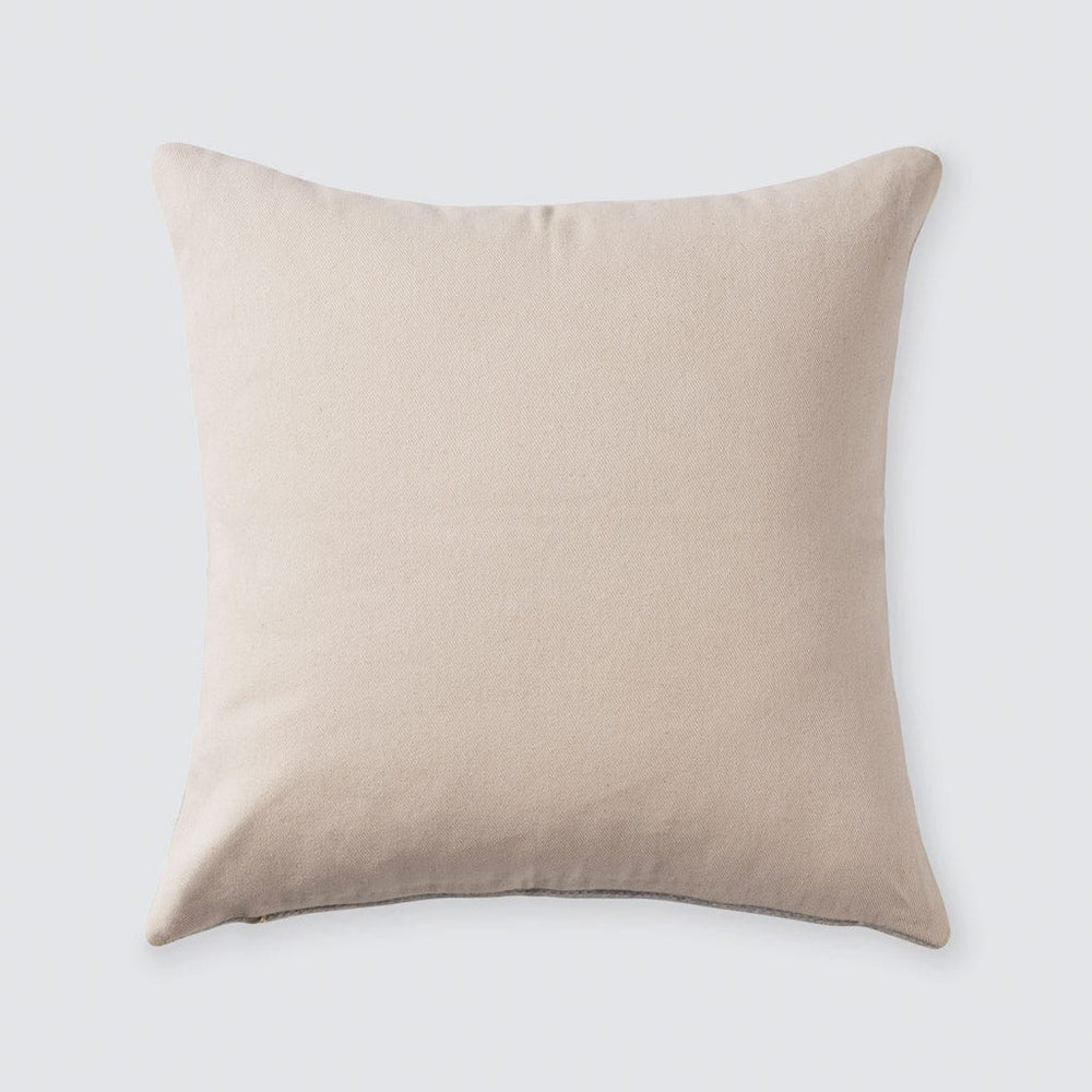 Cotton back of pillow