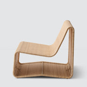 Liang wicker chair side profile
